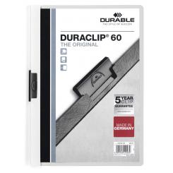 Dossier Durable A4 Duraclip 60H Blanco