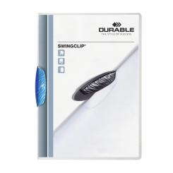Dossier Durable A4 Pinza 30H Azul Claro