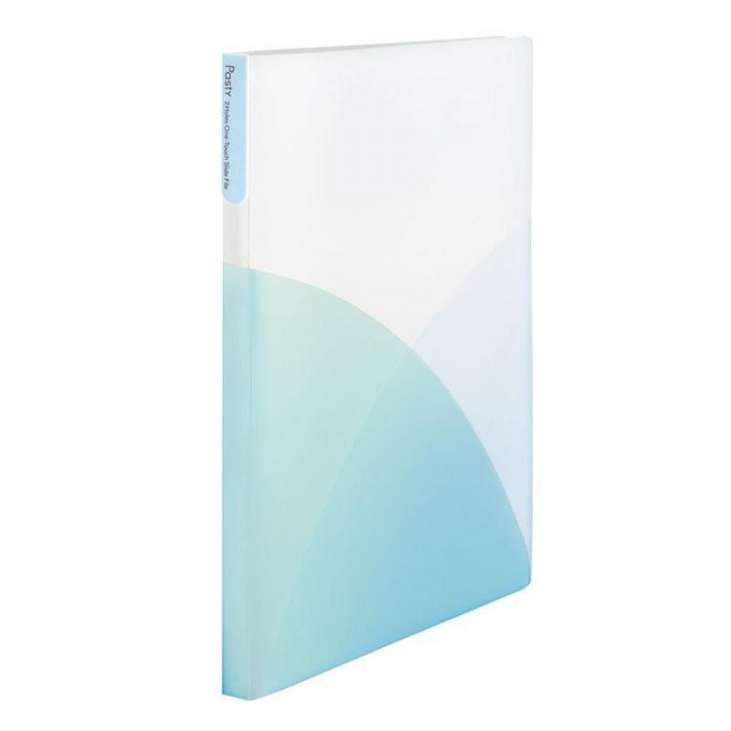 dossier-plus-a4-fastener-4-bolsillos-azul