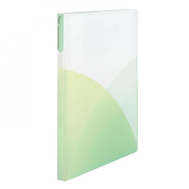 dossier-plus-a4-fastener-4-bolsillos-verde