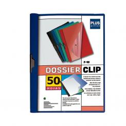 Dossier Plus A4 Pinza F-18 50H Azul