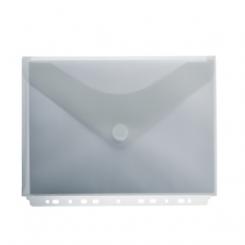 Dossier Sobre Office Box Fuelle Pp Velcro A4+ Multitaladro Cristal