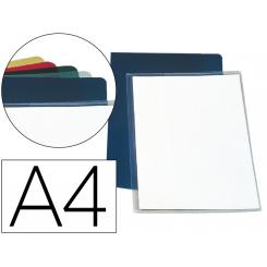 Dossier uñero ESSELTE (Caja de 100). PVC. 180 micras. Mod. 30. Folio, transparente