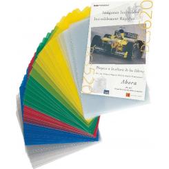 Dossier uñero LEITZ ( Caja 100 ) PVC rígido. 150 micras. DIN A4, blanco translúcido