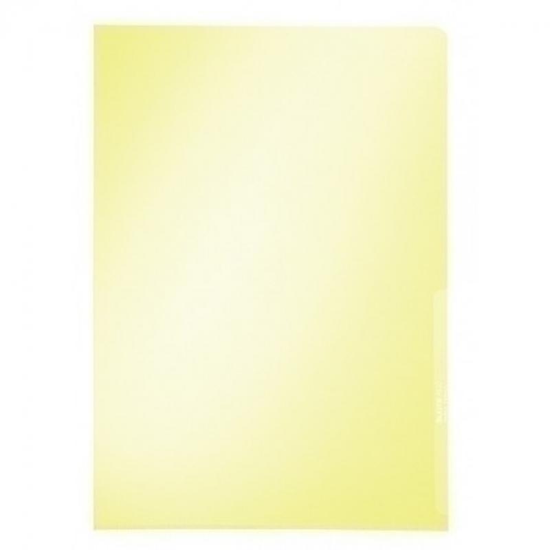 Dossier uñero LEITZ ( Caja 100 ) PVC rígido. 150 micras. DIN A4, amarillo