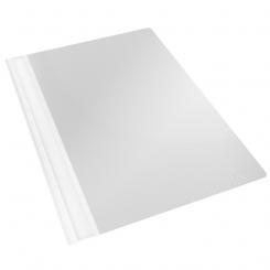 Dossiers Fastener ESSELTE (Caja de 25). PP. Mecanismo plástico. DIN A4, blanco Vivida