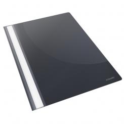Dossiers Fastener ESSELTE (Caja de 25). PP. Mecanismo plástico. DIN A4, negro Vivida