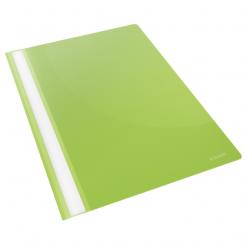Dossiers Fastener ESSELTE (Caja de 25). PP. Mecanismo plástico. DIN A4, verde Vivida
