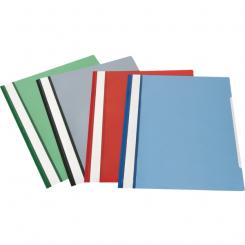 Dossiers Fastener ESSELTE (Caja de 50). PVC. Mecanismo metálico. Mod. 126. DIN A4, azul