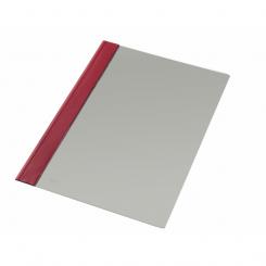 Dossiers Fastener ESSELTE (Caja de 50). PVC. Mecanismo metálico. Mod. 132/1. Folio, burdeos