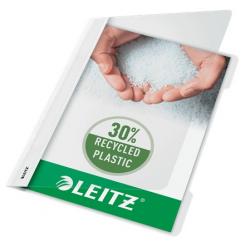 Dossiers Fastener LEITZ (Caja de 25) PP. Mecanismo plástico. DIN A4, blanco