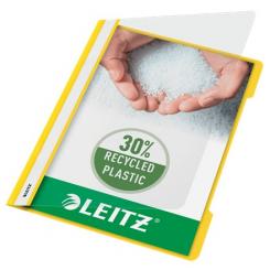 Dossiers Fastener LEITZ (Caja de 25) PP. Mecanismo plástico. DIN A4, amarillo
