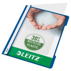 Dossiers Fastener LEITZ (Caja de 25) PP. Mecanismo plástico. DIN A4, azul