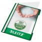 Dossiers Fastener LEITZ (Caja de 25) PP. Mecanismo plástico. DIN A4, verde
