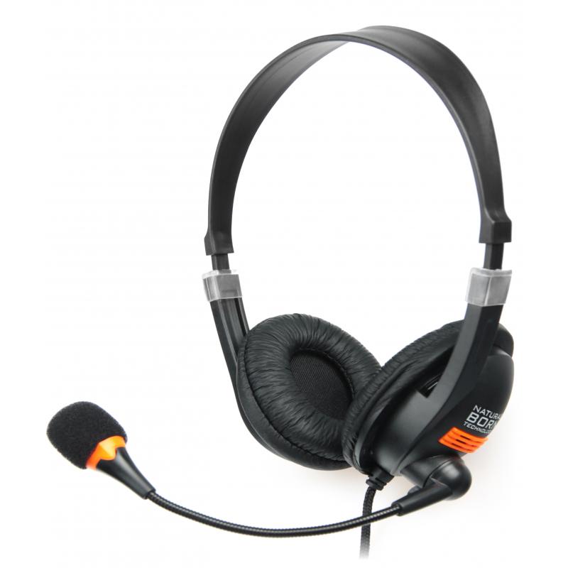 drone-auriculares-diadema-negro-naranja