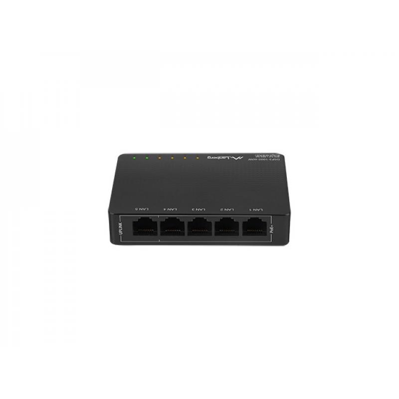 dsp3-1005-60w-switch-no-administrado-gigabit-ethernet-10-100-1000-energia-sobre-ethernet-poe-negro