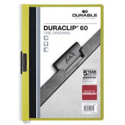DURABLE Dossier Duraclip 60 verde