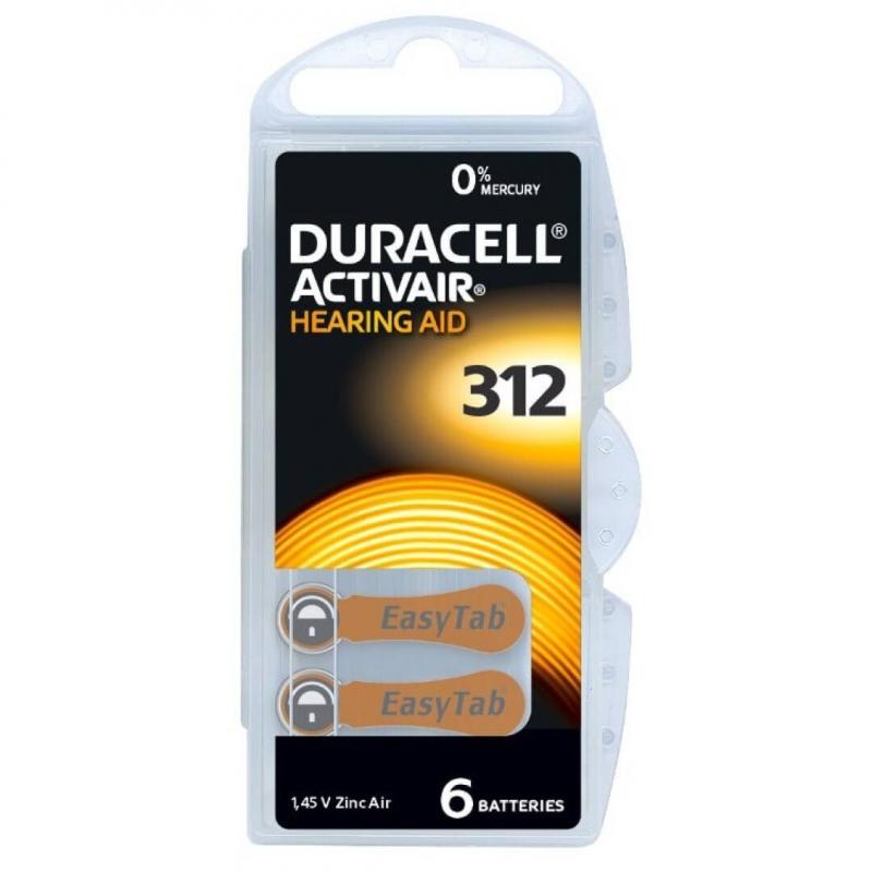 duracell-pila-audifono-da312-145v-activair-0mg-blister-6-uds