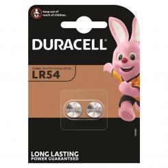 Duracell Pila Boton Alcalina Lr54 Lr1130 Ag10 1,5V Blister*2