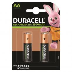 Duracell Pila Recargable HR6 AA 2500Mah, blister 2 uds