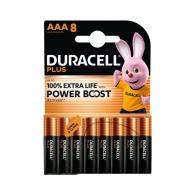 Duracell Plus Power BOOST Pila Alcalina Aaa Lr03 Blister*8