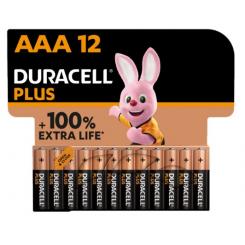 Duracell Plus Power Pila Alcalina Aaa Lr03 Blister de 12