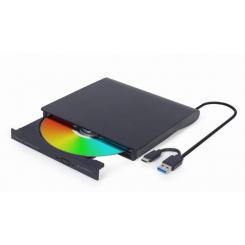 Gembird DVD-USB-03 unidad de disco óptico DVD±RW Negro