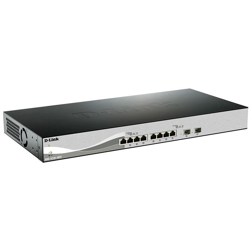 dxs-1210-10ts-gestionado-l2-l3-10g-ethernet-100-1000-10000-1u-negro-plata