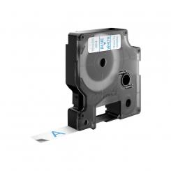 DYMO Cinta 1000 Azul-Blanco 12mm x 7mt D1