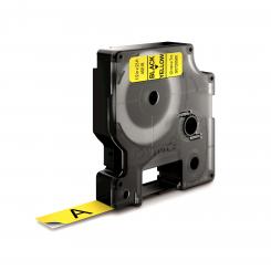 DYMO Cinta 1000 Negro-Amarillo 12mm x 7mt D1