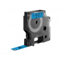 DYMO Cinta 1000 Negro-Azul 12mm x 7mt D1