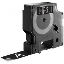 DYMO Cinta LM D1 19mmx7m Blanco/negro