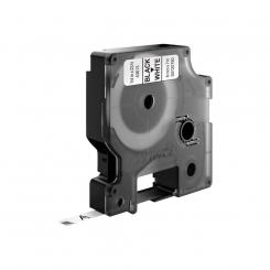 DYMO Cinta Negro-Blanco 6mm x 7mt D1