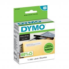 DYMO Etiqueta adhesiva 11355 -tamaño 19x51 mm para Impresora 400 500 etiquetas uso multifuncion