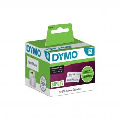 DYMO Etiqueta adhesiva 11356 -tamaño 89x41 mm para Impresora 400 300 etiquetas uso identificacion