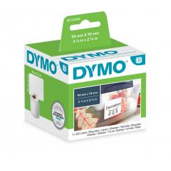DYMO Etiqueta adhesiva 99015 -tamaño 70x54 mm para Impresora 400 320 etiquetas uso diskette