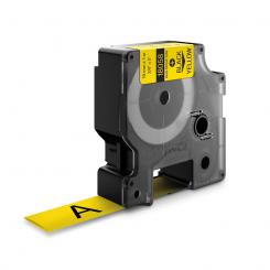 DYMO RHINO Cinta ID1-19 Negro/amarillo tubo termorretractil