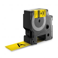 DYMO RHINO Cinta ID1-24 Negro/amarillo tubo termorretractil