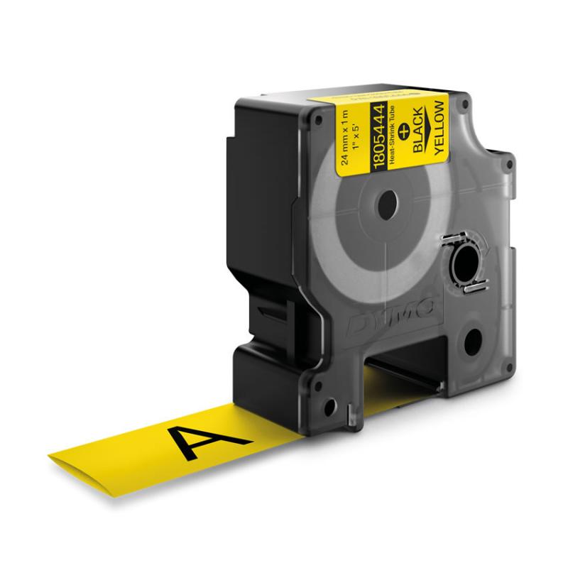 dymo-rhino-cinta-id1-24-negro-amarillo-tubo-termorretractil