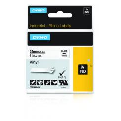 DYMO RHINO Cinta ID1-24 Negro/blanco vinilo