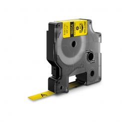 DYMO RHINO Cinta ID1-9 Negro/amarillo tubo termorretractil