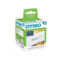 DYMO - Rollos de etiquetas S0722370 ,260 unidades, 89x28 cm, color blanco