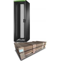 APC Easy Rack 600mm/42U/1000mm , with Roof, Side panel Rack o bastidor independiente Negro
