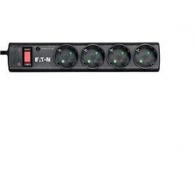 Eaton PS4D limitador de tensión Negro, Blanco 4 salidas AC 220 - 250 V 1 m