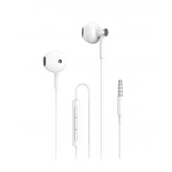Eightt EAUR-XI auricular y casco Auriculares Alámbrico Dentro de oído Llamadas/Música Blanco