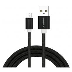 Eightt ECM-1B cable USB 1 m USB 2.0 USB A Micro-USB B Negro