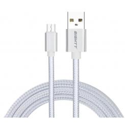 Eightt ECM-1S cable USB 1 m USB 2.0 USB A Micro-USB B Plata