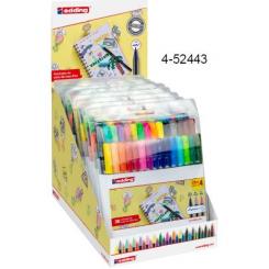 Edding 1200 Caja con 30 rotuladores colores surtidos