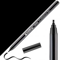 Edding 1255 Rotulador caligráfico. Grueso de trazo 2 mm. Color negro