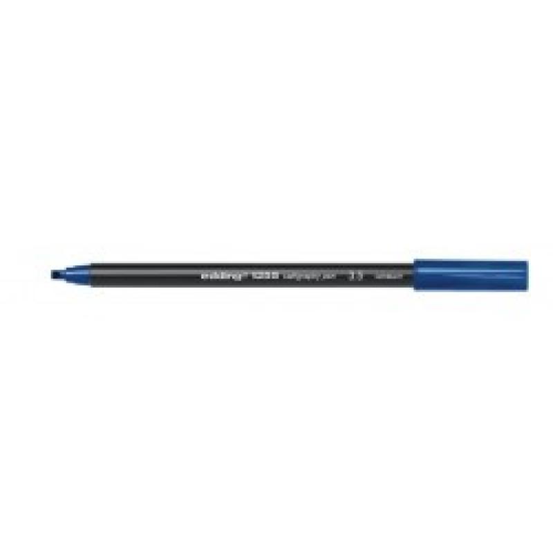 Edding 1255 Rotulador caligráfico. Grueso de trazo 3,5 mm. Color azul acero
